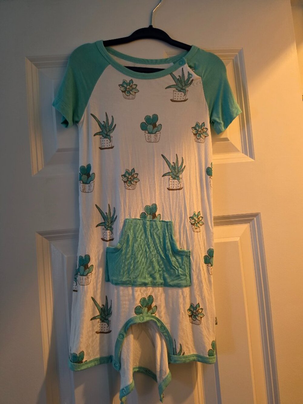 Kyte baby 4t shortall in succulent